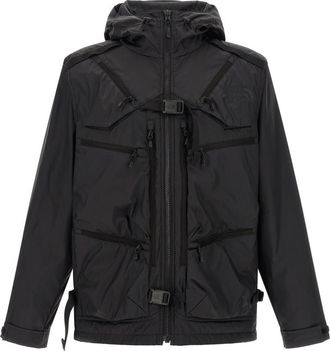 Junya Watanabe Black Logo Hood Jacket