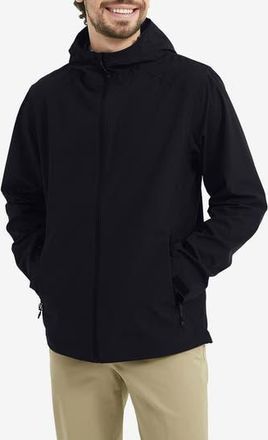 Hawke & Co Seam Sealed 2.0 Waterproof Hooded Jacket in Black at Nordstrom Rack, Size X-Large