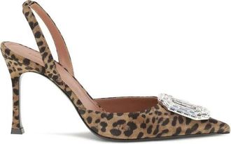 Amina Muaddi Donna, Scarpe, Multicolore, 37 EU, new