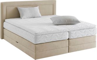 Westfalia Polsterbetten Boxspringbett wahlweise mit Bettkasten und Topper