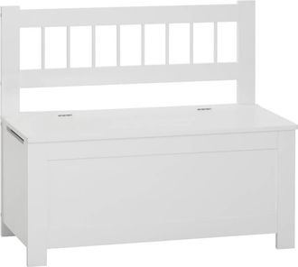 Atmosphera Atmosphera - Banco Arc&oacute;n Infantil Blanco De Madera Cr&eacute;ateur DInt&eacute;rieur