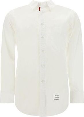 Thom Browne White Cotton Mens Shirt