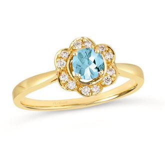 Le Vian Ladies Blueberry Sapphire Rings set in 14K Honey Gold