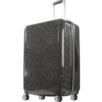 Ful Hello Kitty Pose All Over Print 29 Hard-Sided Luggage in Black at Nordstrom