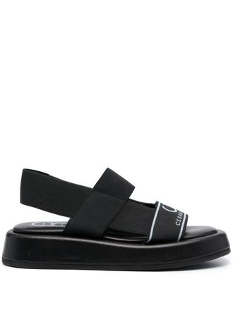 Casadei Gewatteerde sandalen - Zwart