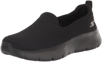Skechers Womens Go Walk Flex-Ocean Wind Sneaker, Black, 6 UK