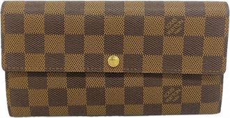 Louis Vuitton Ebene Long Wallet (Bi-Fold) (Pre-Owned)