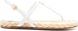 Prada Triangle-logo Slingback Espadrilles