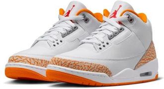 Nike Jordan Air Jordan 3 Retro Basketball Sneaker in White/Multicolor at Nordstrom, Size 5.5