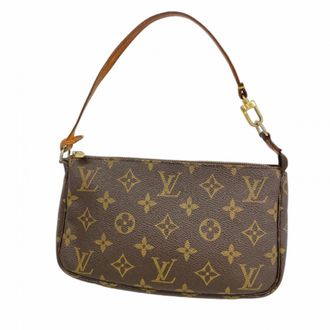 Louis Vuitton Brown Pouch (Pre-Owned)