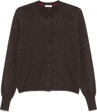 Ferragamo Cardigan con bottoni - Marrone