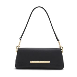 Lanvin Sequence Black Leather Crossbody Bag