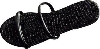 Generic Womens Summer Flat Sandals Slippers Slip-On Shoes Sandals Comfortable Mules Women with Soft Footbed Strap Sandals Breathable Sandals Open Beach Slippe