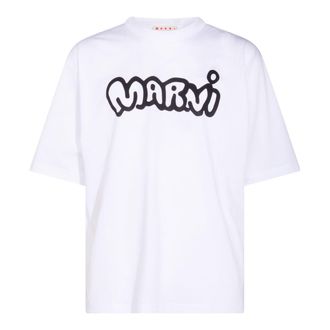 Marni T-Shirts And Polos Lily White-Uomo