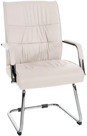 Clp Sedia Sievert In Similpelle Crema