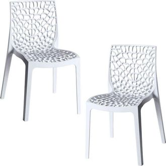 Regalos Miguel Packs Sillas Comedor - Pack 2 Sillas Root - Blanco