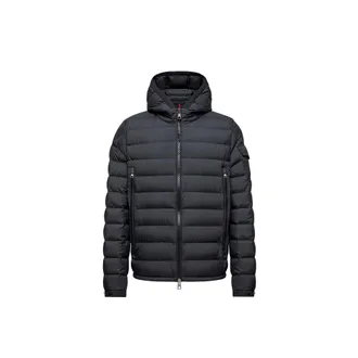 Moncler Moncler Galion Hooded Short Down Jacket, Men, Black, Size: 0