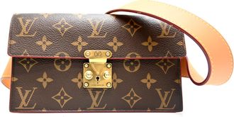 Louis Vuitton Brown Monogram Pouch (Pre-Owned)