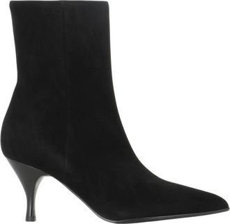 Sergio Levantesi Jodi 67 Enkellaars - Dames - Laarzen met Hak - Zwart - 37 1/2 EU - Su&egrave;de - Schoenen