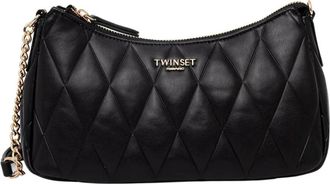 Twinset Donna, Borse, Nero, Taglia unica, new