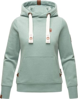 Navahoo Dames Hoodie Damlaa - Warme Capuchontrui met Hoge Kraag