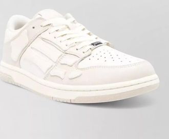 Amiri skel low top sneakers round toe