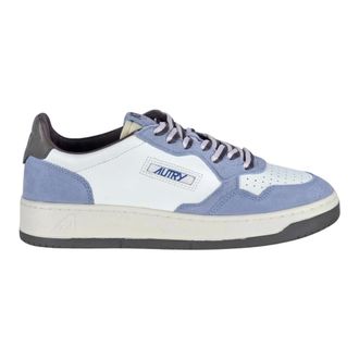 Autry Medalist Lage Sneakers - Dames - Schoenen - Blauw - Maat: 39 EU Leer