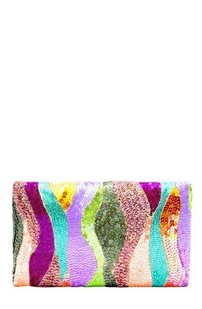 Simitri Dune Kitsch Clutch in Pastel at Nordstrom