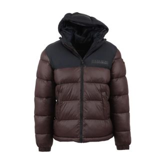 Napapijri Heren, Jassen, Bruin, Maat: 2XL Synthetisch