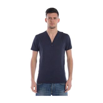 Daniele Alessandrini Hombre, Camisetas, Azul, Talla: S