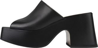 L37 Heeled Mules - Dames - Muiltjes - Zwart - 39 EU - Schoenen