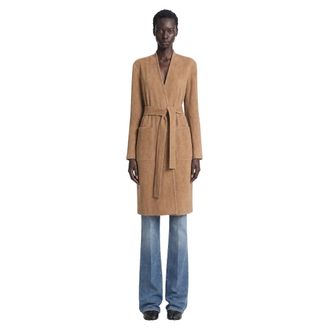 Max Mara Suede Duster Coat