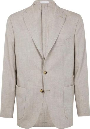 Boglioli Dover Blazer - Heren - Blazers - Grijs - 4XL - Wol - Jassen