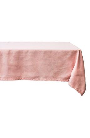 Juliska Berry Scallop Linen Tablecloth in Pink at Nordstrom