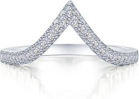 Lafonn Wonder Pav&eacute; Simulated Diamond Ring in Silver at Nordstrom, Size 7