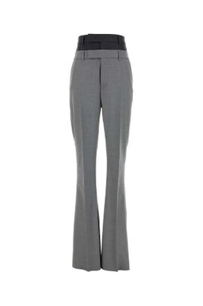 Sportmax Sportmax Grey Wool Lince Pant