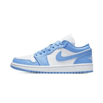 Nike Jordan Fitness, Dames, Blauw, 44 1/2 EU, Leer, 1 Low UNC