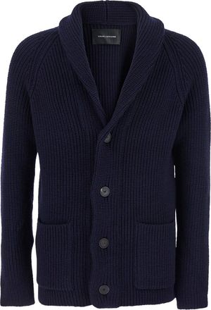 Tagliatore Jackson Stretch Wool Cardigan