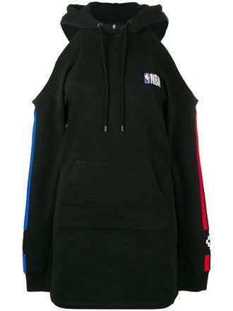 Marcelo Burlon Marcelo Burlon X NBA print dress - women - Cotton/Polyamide - S - Black