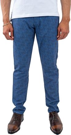 Maceoo M&eacute;lange Skinny Pants in Blue at Nordstrom, Size 30 X 32