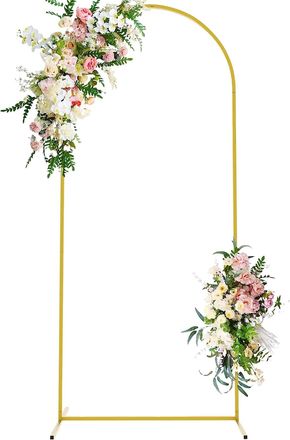 OEM Soporte De Lona, vers&aacute;til Para Eventos, Construcci&oacute;n De Metal Resistente, 2 M De Altura (78,7 Pulgadas), Color Dorado
