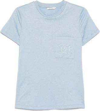 Max Mara Cotton T Shirt With Logo