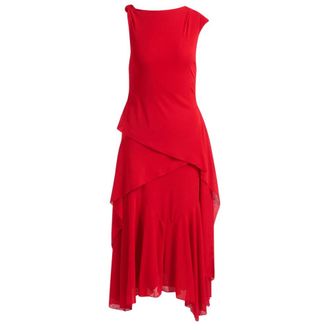 Ganni Jumpsuits - female - Ganni - Midi Dresses - Red - M - Dresses