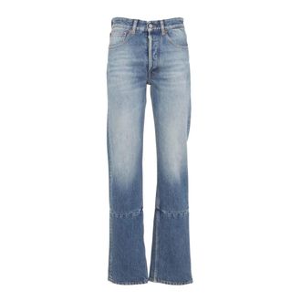 Maison Margiela 5 Pocket Broek - Dames - Jeans - Blauw - Maat: W26 Katoen