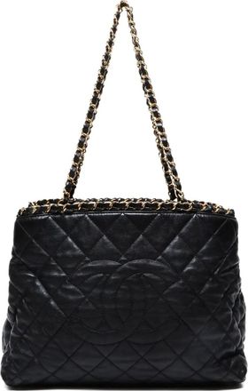 Chanel Borsa tote Chain Me trapuntata 2012 - Nero