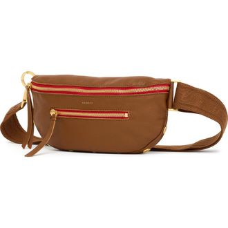 Hammitt Charles Medium Crossbody Bag in Mahogany/Brushed Gold at Nordstrom