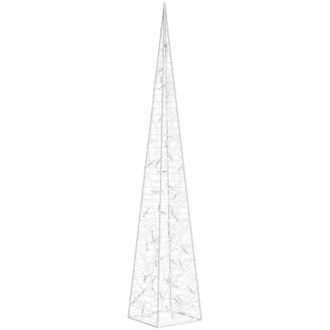 vidaXL Cono De Luz Led Decorativo Acr&iacute;lico Azul 120 Cm Vidaxl