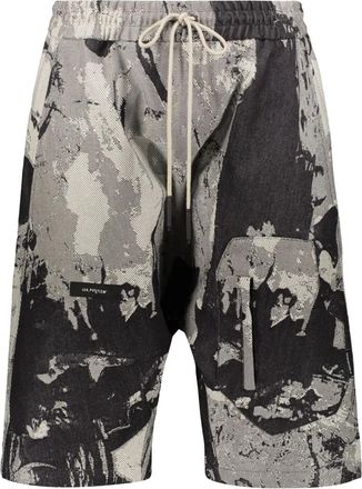 ISO.POETISM Shorts in cotone - Nero