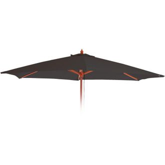 Hhg Telo copertura ricambio per ombrelloni rotondi Florida &oslash; 300cm, antracite