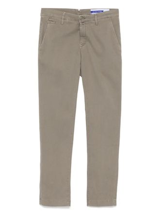 Jacob Cohen cotton-blend trousers - Grey